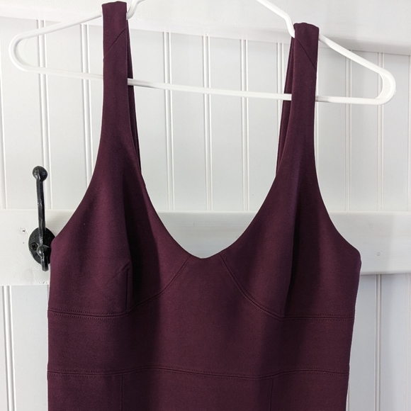 Aritzia Babaton Marsden Purple Corset Bodycon Midi Dress - Picture 3 of 12